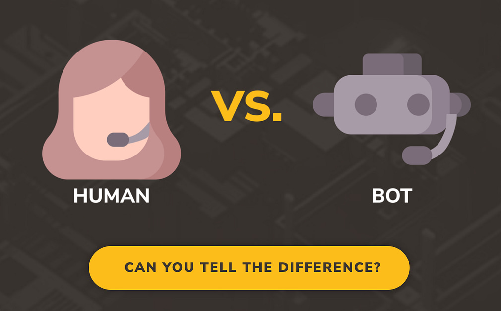 human vs bot, can you tell the difference?