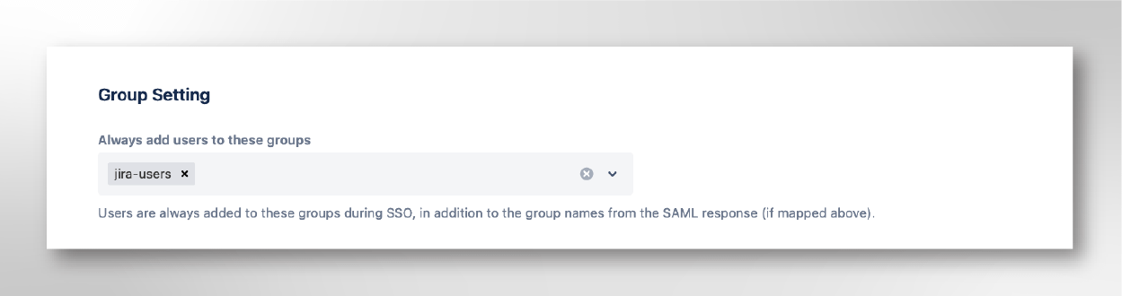 Group setting for users always added to groups