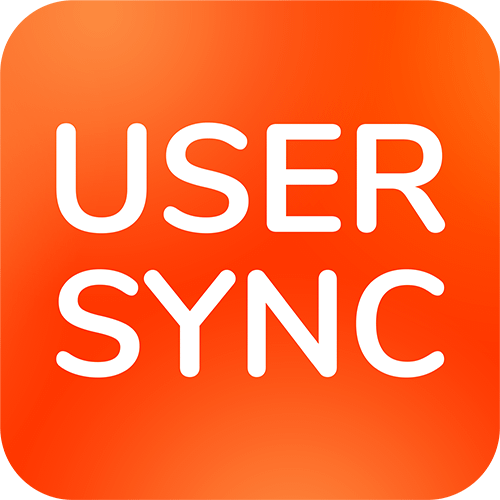 USER SYNC logo