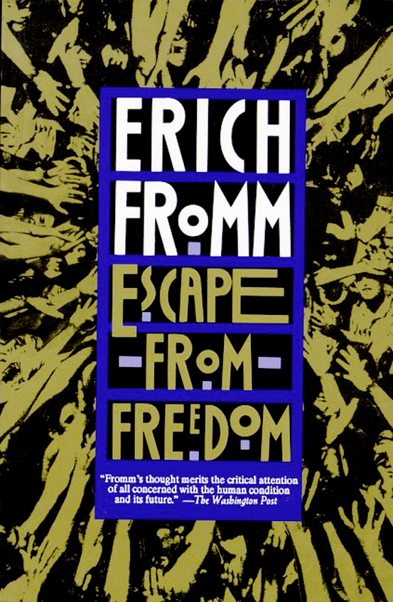The cover of Fromm's Escape from Freedom