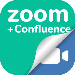 zoom + confluence publish meeting recordings